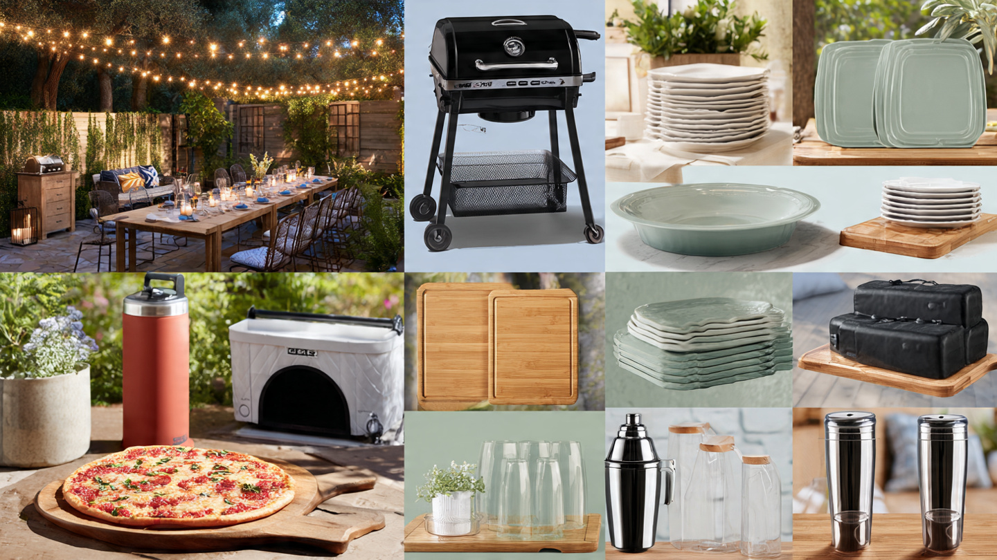 Outdoor &amp; Kitchen Essentials for Perfect Gatherings